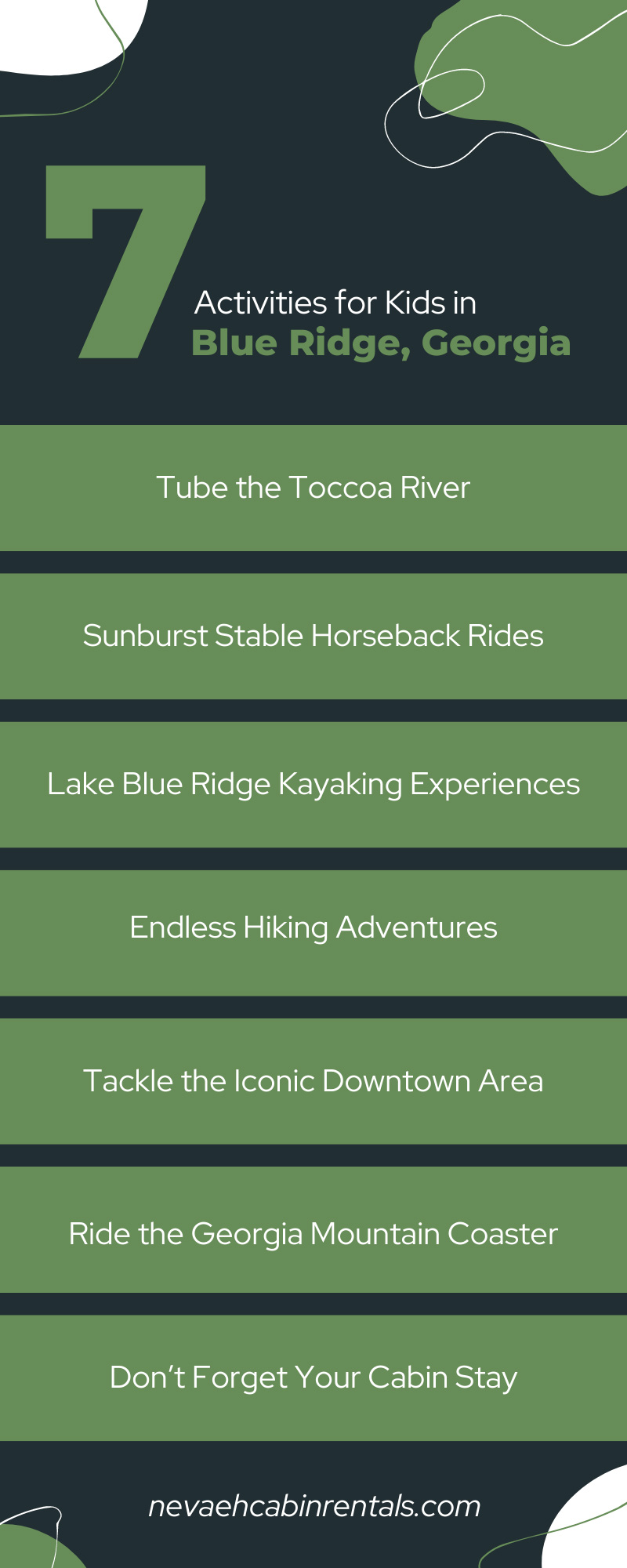 7 Activities for Kids in Blue Ridge, Georgia