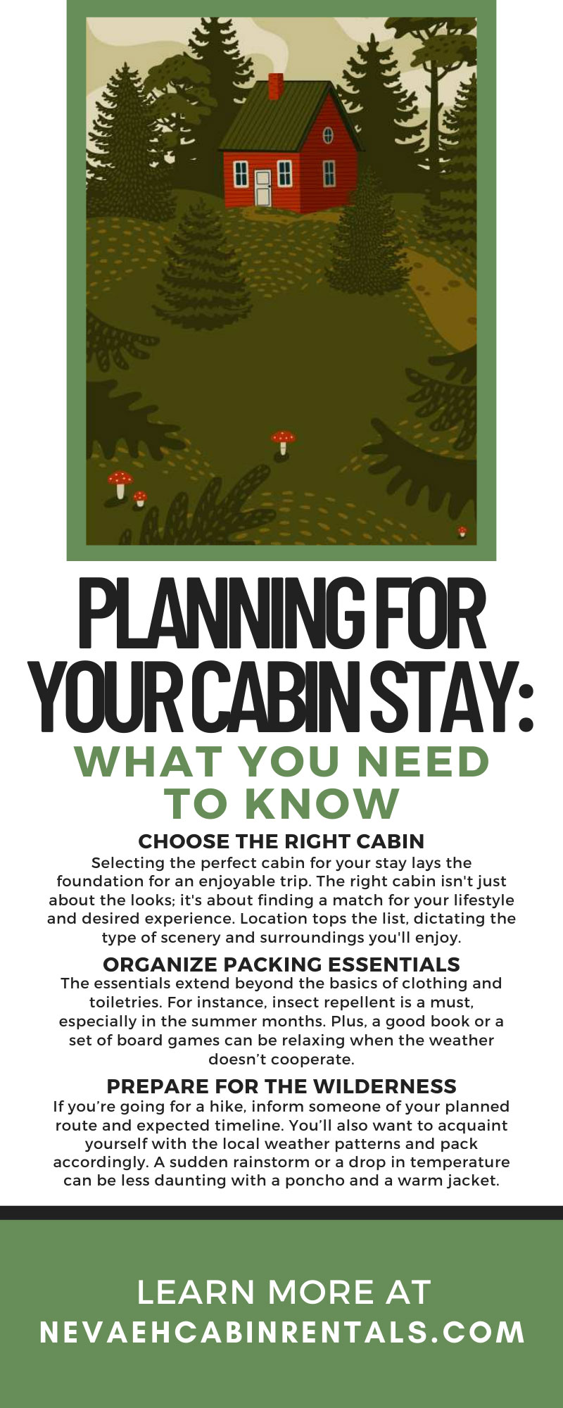 Planning for Your Cabin Stay: What You Need To Know